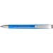 uma® LOOK grip transparent M SI Druckkugelschreiber, hellblau