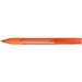 uma® OMEGA grip transparent Druckkugelschreiber, orange