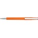 uma® PUR transparent SI Drehkugelschreiber, orange