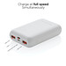 Urban Vitamin Alameda 10.000mAh 18W PD Powerbank, weiß