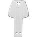 USB-Stick Schlüssel, silber, 1GB