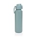 Via RCS Re-Steel Sportflasche mit Verschluss, 600ml, grün