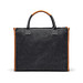 VINGA Bosler Büro-Tasche aus RCS recyceltem Canvas, schwarz