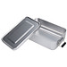 Vorratsdose Aluminium, silber