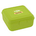 Vorratsdose Cube deluxe, mit Trennschale, standard-rot