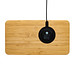 XD COLLECTION Bambus Desk Organizer mit 10 Wireless Charger, braun