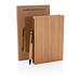 XD COLLECTION Bambus Notizbuch & Stift A5, braun