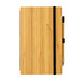 XD COLLECTION Bambus-Notizbuch und Infinity-Bleistift im Set, braun