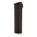 XD COLLECTION Easy Lock Vakuum-Flasche aus RCS recyceltem Stahl, schwarz