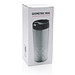 XD COLLECTION Geometrischer Becher, 300 ml, silber