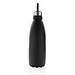 XD COLLECTION Große Vakuumflasche aus RCS recyceltem Stainless-Steel 1,5L, schwarz