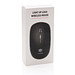 XD COLLECTION kabellose Maus Light-Up Logo, schwarz