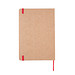 XD COLLECTION Nachhaltiges Notizbuch, DIN A5, rot