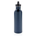 XD COLLECTION Sportflasche Deluxe aus Edelstahl, 710 ml, dunkelblau