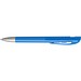 uma® Kugelschreiber YES SI transparent inkl. Metallspitze, hellblau
