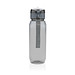 Yide verschließbare Wasserflasche aus RCS rec. PET, 800ml, schwarz
