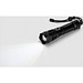 YVIAN. Recycled aluminium rechargeable torch (100% rAL) 10 W, Schwarz