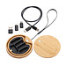 6-in-1 Ladekabel REEVES-CONVERTICS BAMBOO, braun