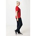 Iqoniq Yala Damen T-Shirt aus recycelter Baumwolle, rot, M