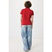 Iqoniq Yosemite Damen Piqué-Poloshirt aus rec. Baumwolle, rot, L