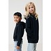 Iqoniq Yengo KidsHoodie mit Seitentaschen aus rec. Baumwolle, schwarz, 56