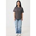 Iqoniq Kakadu relaxed T-Shirt aus recycelter Baumwolle, anthrazit, S