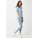 Iqoniq Sierra Lightweight T-Shirt aus recycelter Baumwolle, sky blue, XXS