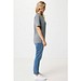 Iqoniq Sierra Lightweight T-Shirt aus recycelter Baumwolle, light heather anthracite, XXS