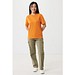 Iqoniq Sierra Lightweight T-Shirt aus recycelter Baumwolle, orange, L