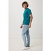 Iqoniq Brett T-Shirt aus recycelter Baumwolle, verdigris, XXS