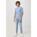 Iqoniq Brett T-Shirt aus recycelter Baumwolle, light heather blue, M