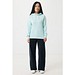 Iqoniq Rila Lightweight Hoodie aus recycelter Baumwolle, crushed mint, M