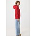 Iqoniq Yengo Hoodie mit Seitentaschen aus rec. Baumwolle, rot, L