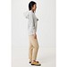 Iqoniq Yengo Hoodie mit Seitentaschen aus rec. Baumwolle, light heather grey, L