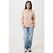 Iqoniq Yengo Hoodie mit Seitentaschen aus rec. Baumwolle, peach nectar, L