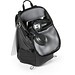 ALASCA. Wanderrucksack mit wasserdichter Beschichtung, Schwarz