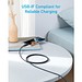 Anker USB-C to USB-C Kabel - 1.8 Meter, 60W, grau, schwarz