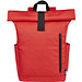 Byron 15,6 Zoll GRS RPET Roll-Top Rucksack 18 L, rot