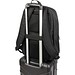 DRAMMEN. Laptop-Rucksack aus hochdichtem 600D-Recycling-Polyester, Schwarz