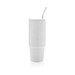 Embrace Deluxe Becher aus RCS recyceltem Edelstahl 900ml, weiß