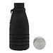 Faltbare Trinkflasche BIG GETS SMALL,schwarz