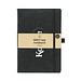 rPET Filz-Notizbuch "Felty" A5, Schwarz
