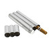 Flachmann CIGAR STYLE,silber
