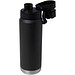 Fortis 700 ml RCS-zertifizierte, kohlensäure geeignete Kupfer-Vakuum Isolierflasche aus recyceltem Edelstahl, schwarz