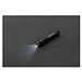 Gear X Taschenlampe aus RCS recycelt. Aluminium mit USB-Akku, schwarz