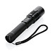 Gear X wiederaufladbare USB Taschenlampe, schwarz