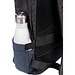 GENOA BPACK. Anti-Diebstahl-Rucksack aus 600D hochdichtem, recyceltem Polyester, Blau