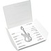 Geschenkartikel: ROMINOX® Key Tool Guitar / Gitarre (19 Funktionen) im Motiv-Mäppchen Werkzeug, silber
