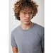 IQONIQ Brett T-Shirt aus recycelter Baumwolle, light heather navy, XXS