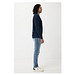Iqoniq Etosha Lightweight Sweater aus recycelter Baumwolle, navy blau, XXXL
